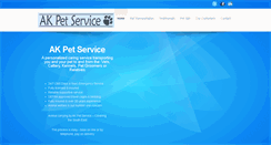 Desktop Screenshot of akpetservice.co.uk